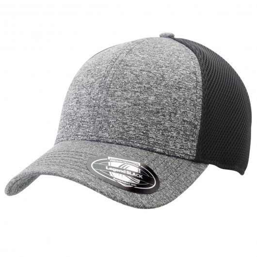 Pro Fit Legend Black Caps Charcoal Heather